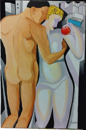 Adamo ed Eva Millennials (90 x 60 )